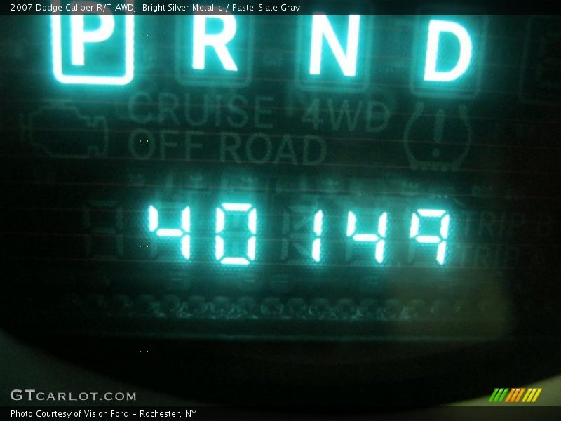 Bright Silver Metallic / Pastel Slate Gray 2007 Dodge Caliber R/T AWD