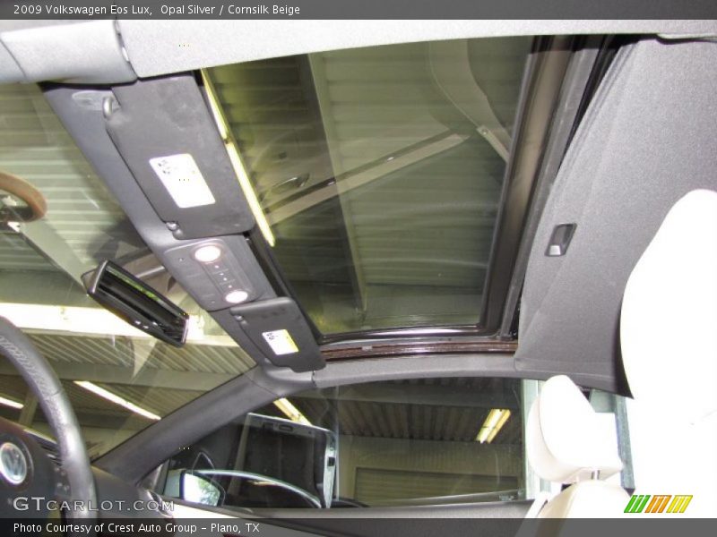 Opal Silver / Cornsilk Beige 2009 Volkswagen Eos Lux