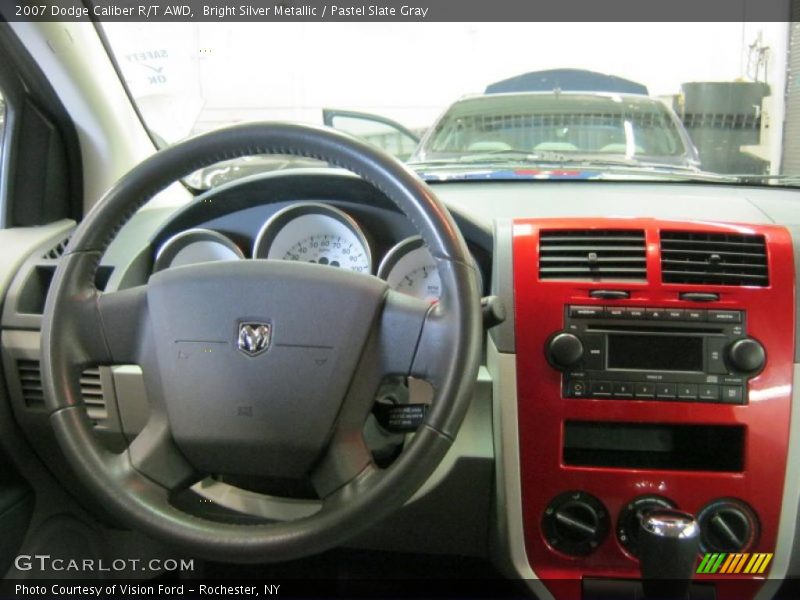 Bright Silver Metallic / Pastel Slate Gray 2007 Dodge Caliber R/T AWD