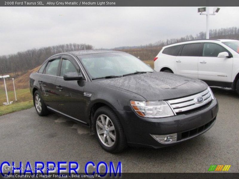 Alloy Grey Metallic / Medium Light Stone 2008 Ford Taurus SEL