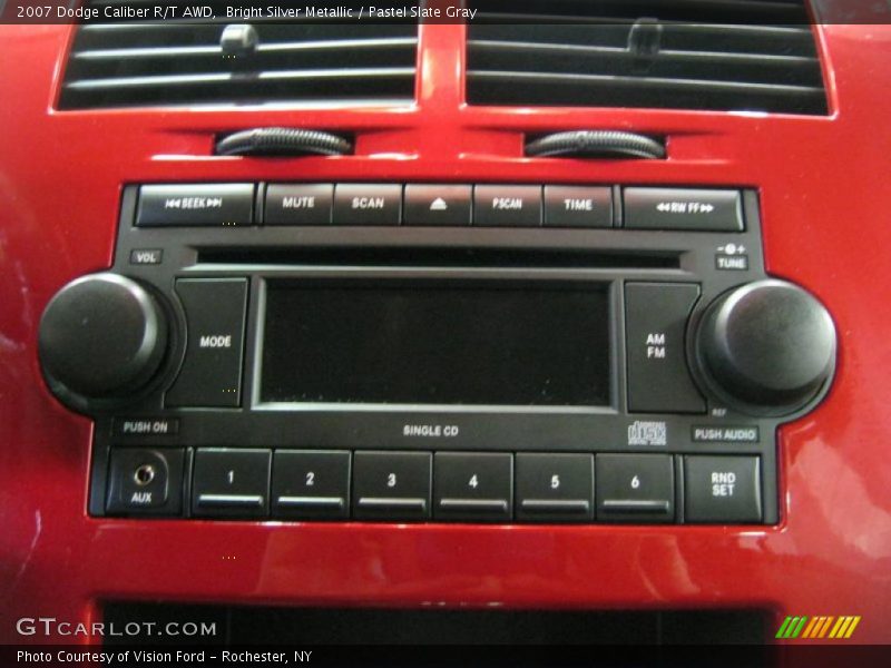 Bright Silver Metallic / Pastel Slate Gray 2007 Dodge Caliber R/T AWD