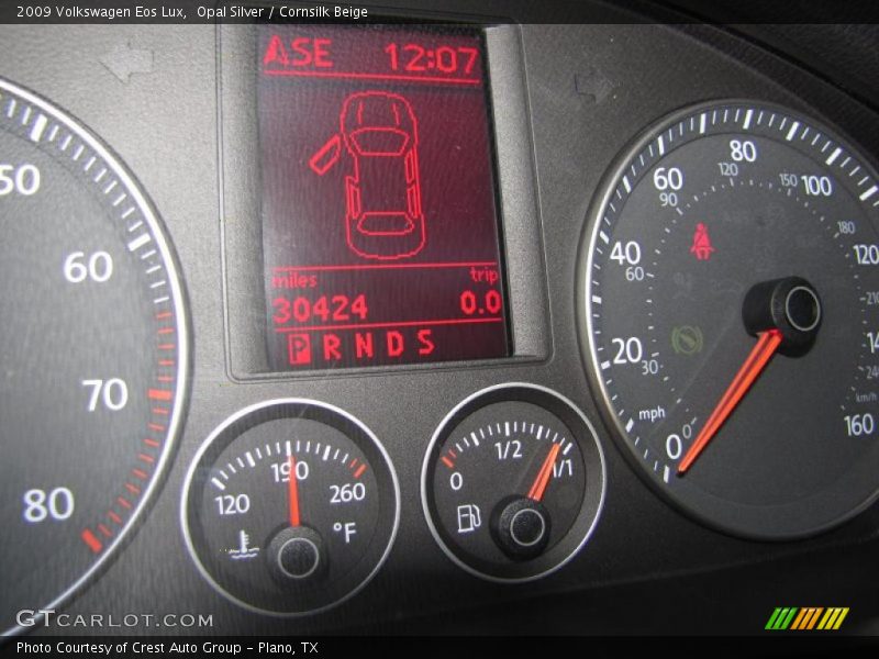 Opal Silver / Cornsilk Beige 2009 Volkswagen Eos Lux