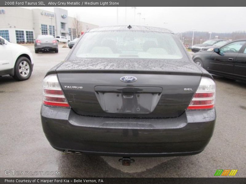 Alloy Grey Metallic / Medium Light Stone 2008 Ford Taurus SEL