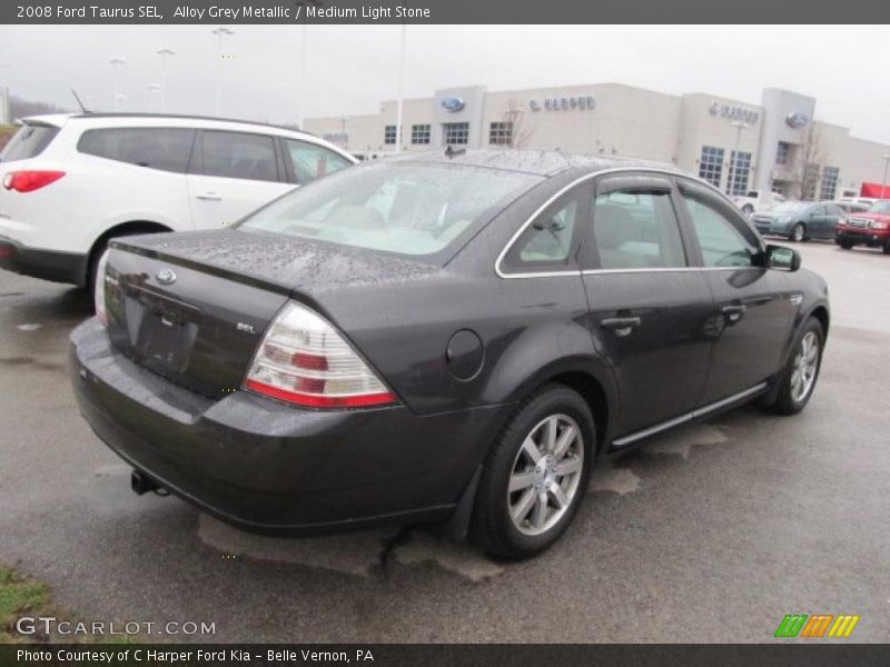 Alloy Grey Metallic / Medium Light Stone 2008 Ford Taurus SEL