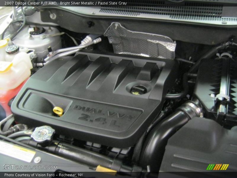 Bright Silver Metallic / Pastel Slate Gray 2007 Dodge Caliber R/T AWD