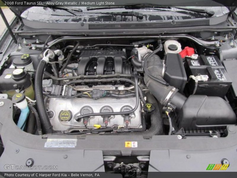 Alloy Grey Metallic / Medium Light Stone 2008 Ford Taurus SEL