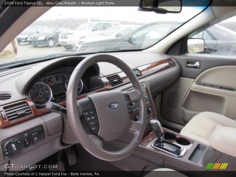 Alloy Grey Metallic / Medium Light Stone 2008 Ford Taurus SEL