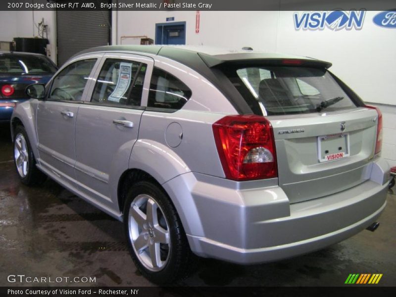 Bright Silver Metallic / Pastel Slate Gray 2007 Dodge Caliber R/T AWD