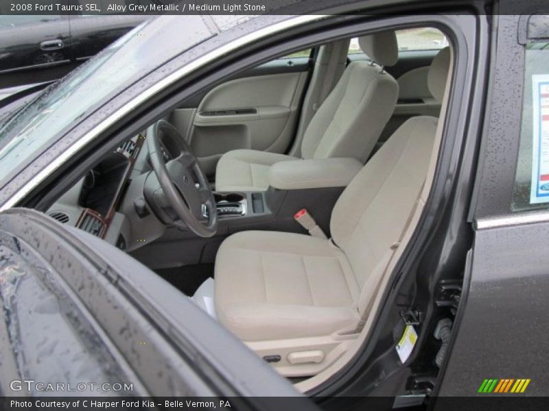 Alloy Grey Metallic / Medium Light Stone 2008 Ford Taurus SEL