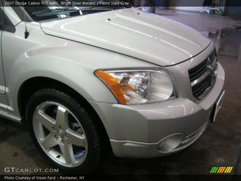 Bright Silver Metallic / Pastel Slate Gray 2007 Dodge Caliber R/T AWD