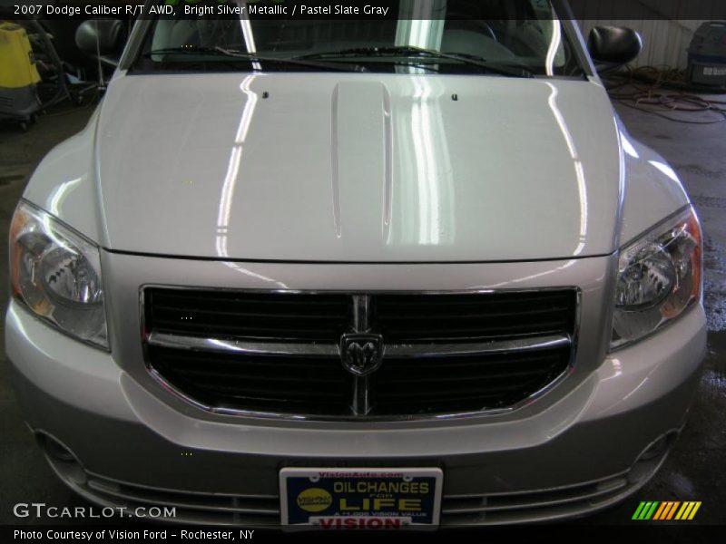 Bright Silver Metallic / Pastel Slate Gray 2007 Dodge Caliber R/T AWD