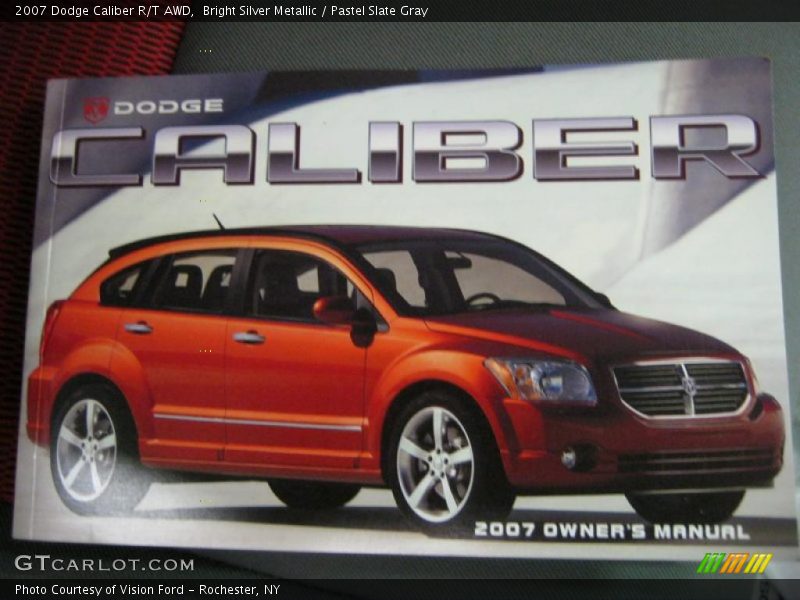 Bright Silver Metallic / Pastel Slate Gray 2007 Dodge Caliber R/T AWD