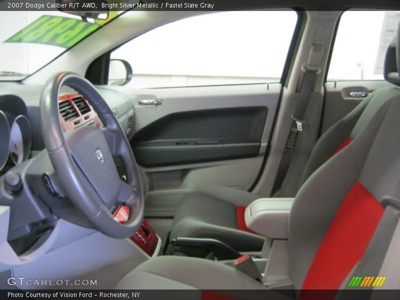 Bright Silver Metallic / Pastel Slate Gray 2007 Dodge Caliber R/T AWD
