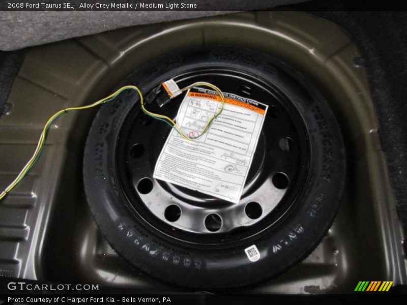 Alloy Grey Metallic / Medium Light Stone 2008 Ford Taurus SEL
