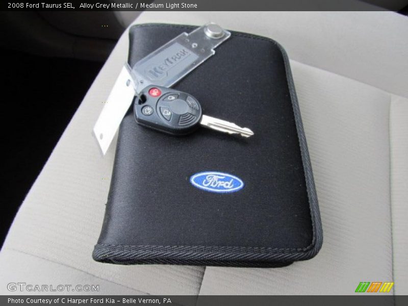 Alloy Grey Metallic / Medium Light Stone 2008 Ford Taurus SEL