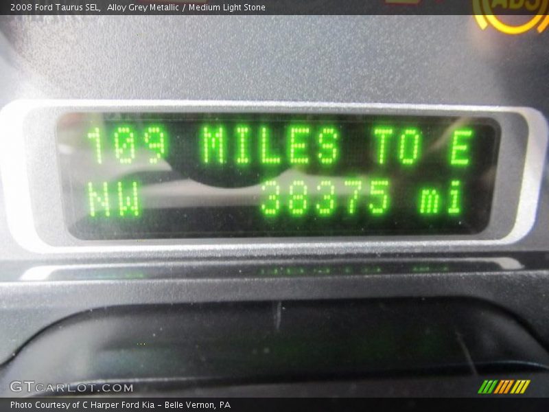 Alloy Grey Metallic / Medium Light Stone 2008 Ford Taurus SEL