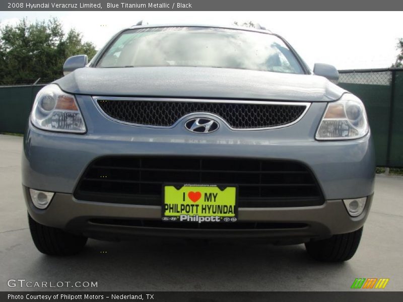 Blue Titanium Metallic / Black 2008 Hyundai Veracruz Limited