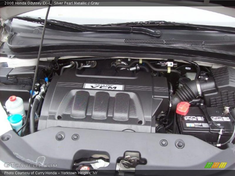 Silver Pearl Metallic / Gray 2008 Honda Odyssey EX-L