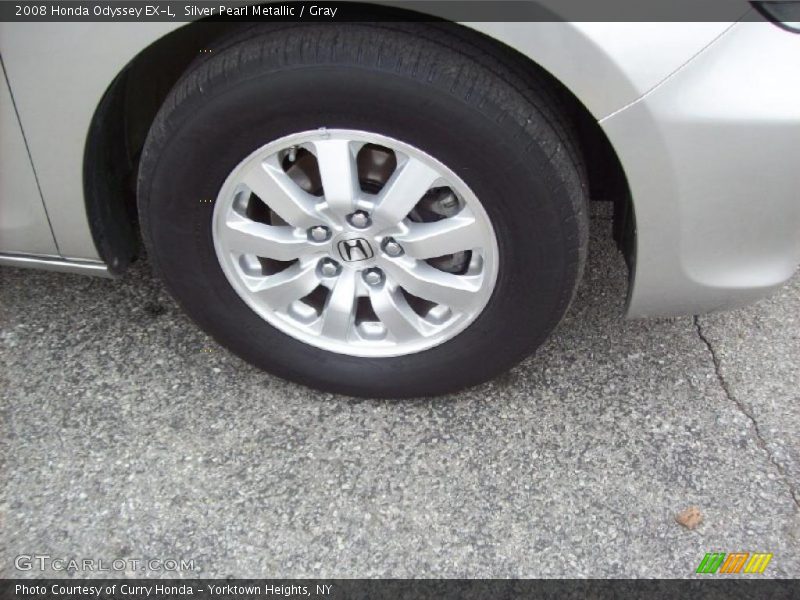 Silver Pearl Metallic / Gray 2008 Honda Odyssey EX-L