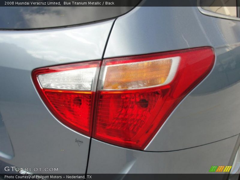 Blue Titanium Metallic / Black 2008 Hyundai Veracruz Limited