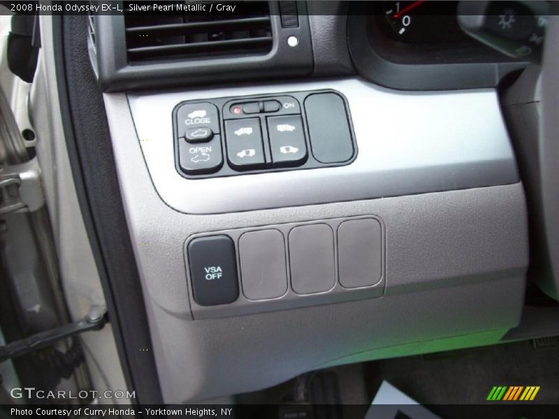 Silver Pearl Metallic / Gray 2008 Honda Odyssey EX-L