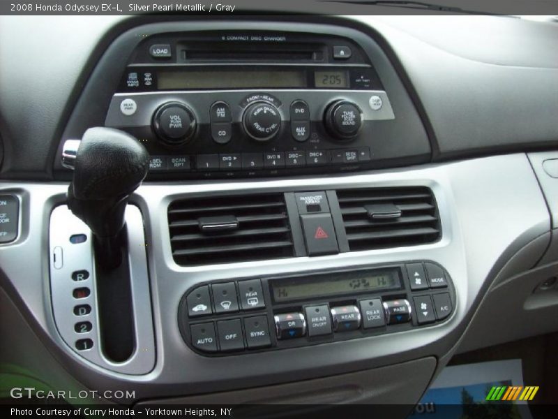 Silver Pearl Metallic / Gray 2008 Honda Odyssey EX-L