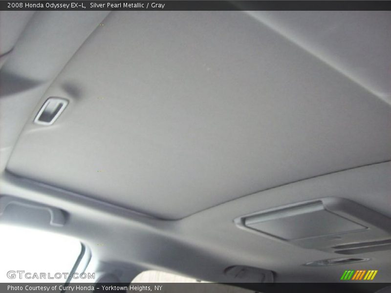 Silver Pearl Metallic / Gray 2008 Honda Odyssey EX-L
