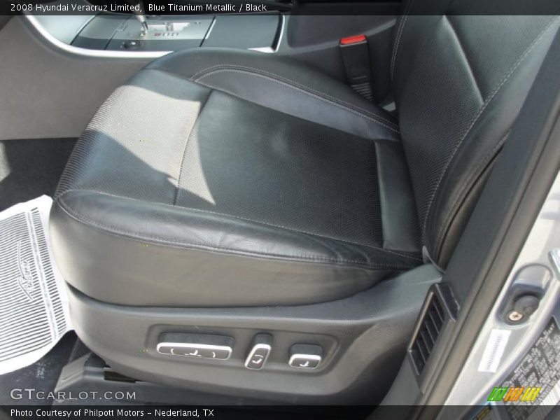 Blue Titanium Metallic / Black 2008 Hyundai Veracruz Limited