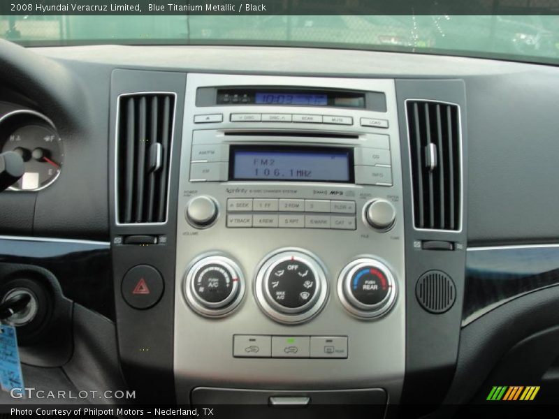 Controls of 2008 Veracruz Limited