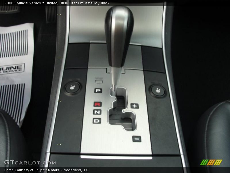  2008 Veracruz Limited 6 Speed Automatic Shifter