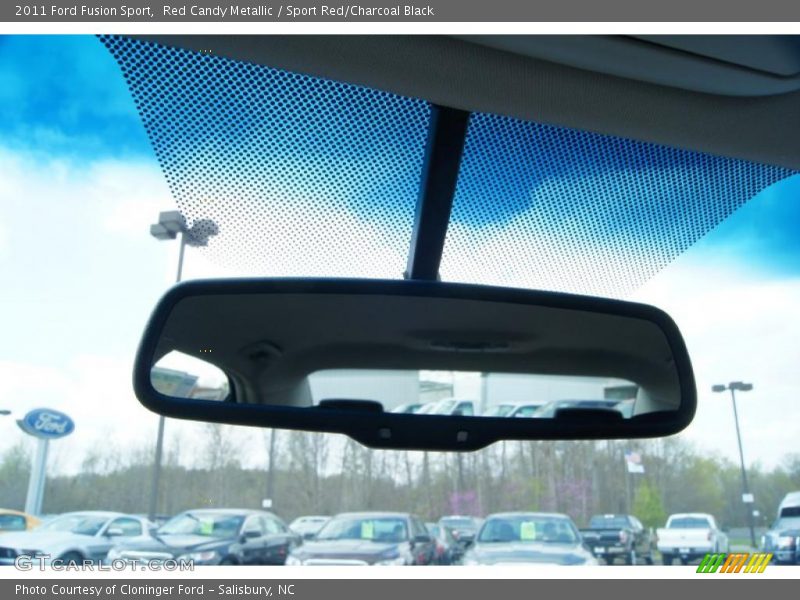 Red Candy Metallic / Sport Red/Charcoal Black 2011 Ford Fusion Sport