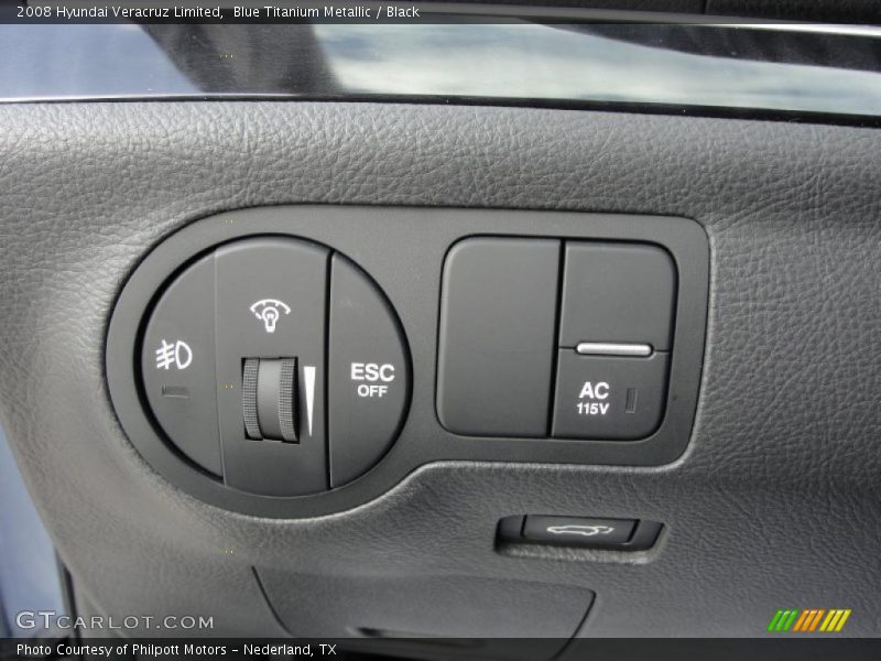 Controls of 2008 Veracruz Limited