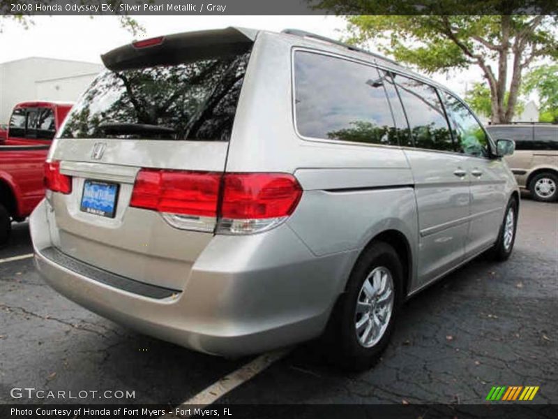 Silver Pearl Metallic / Gray 2008 Honda Odyssey EX