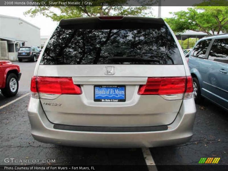 Silver Pearl Metallic / Gray 2008 Honda Odyssey EX