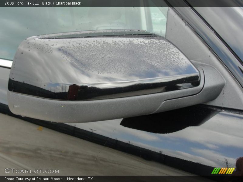 Black / Charcoal Black 2009 Ford Flex SEL