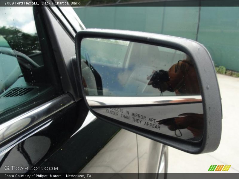 Black / Charcoal Black 2009 Ford Flex SEL
