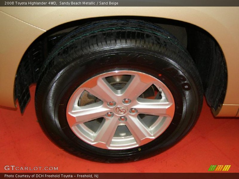 Sandy Beach Metallic / Sand Beige 2008 Toyota Highlander 4WD