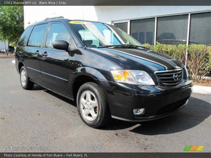 Black Mica / Gray 2001 Mazda MPV LX