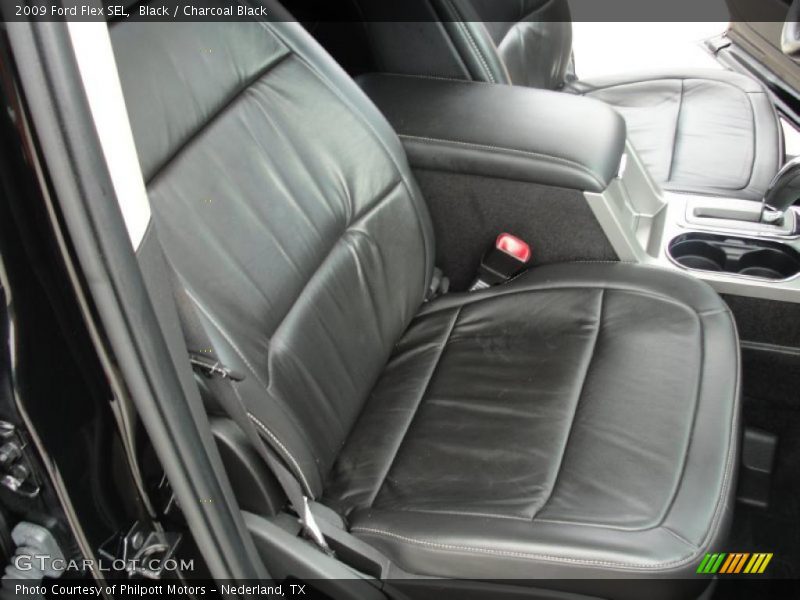 Black / Charcoal Black 2009 Ford Flex SEL