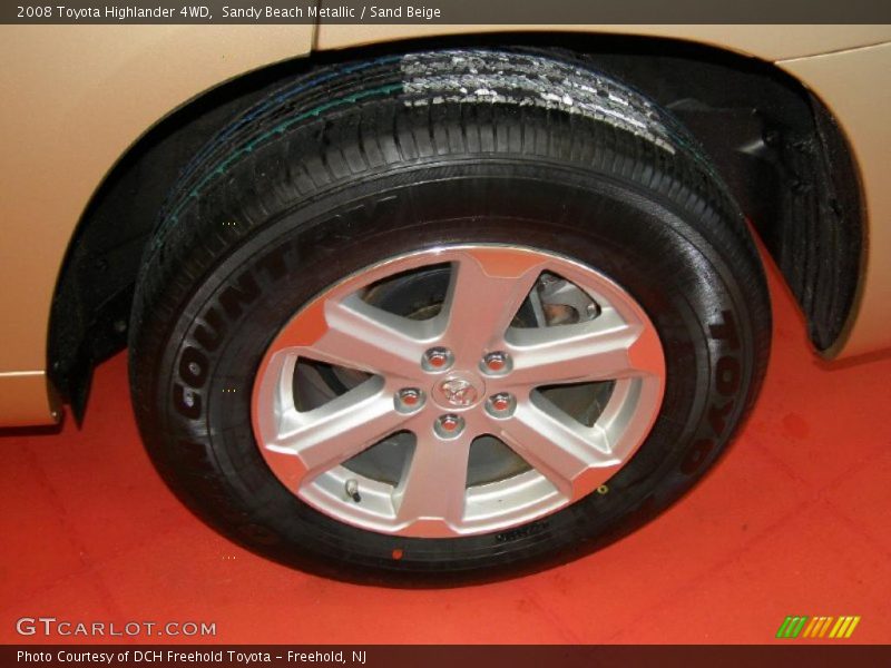 Sandy Beach Metallic / Sand Beige 2008 Toyota Highlander 4WD