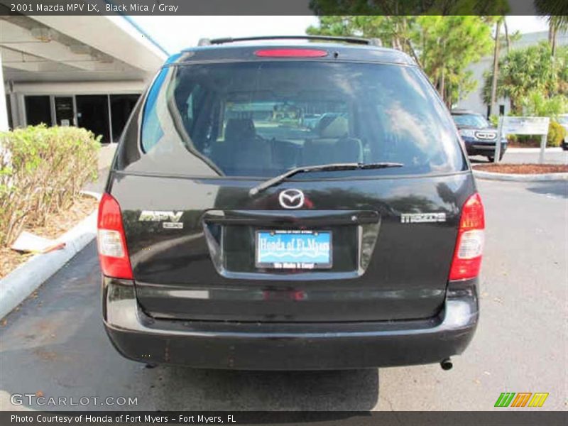 Black Mica / Gray 2001 Mazda MPV LX