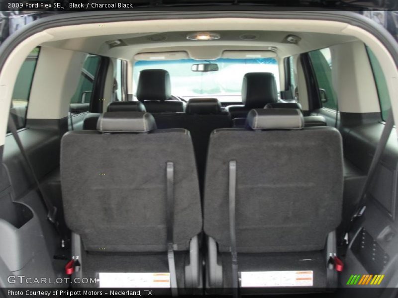 Black / Charcoal Black 2009 Ford Flex SEL