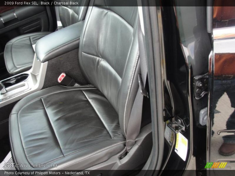 Black / Charcoal Black 2009 Ford Flex SEL