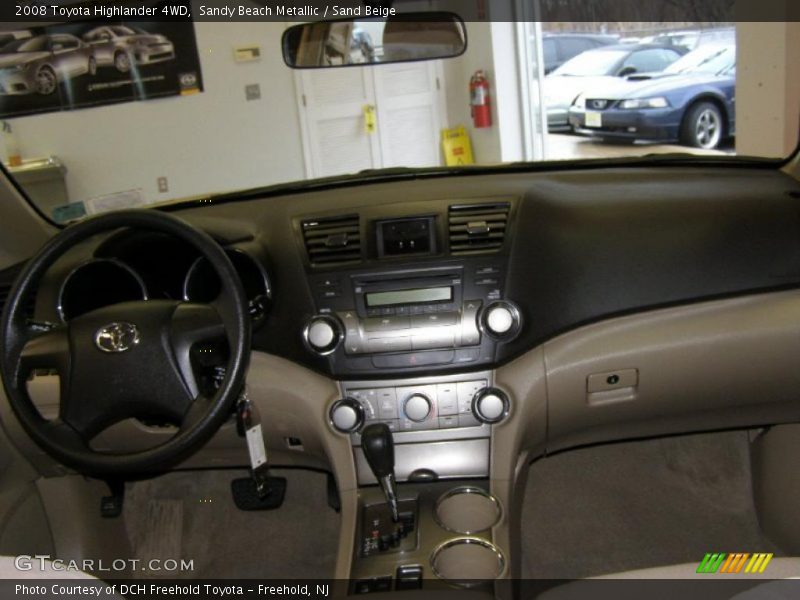 Sandy Beach Metallic / Sand Beige 2008 Toyota Highlander 4WD