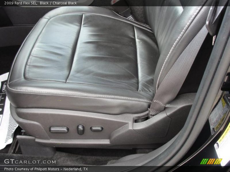 Black / Charcoal Black 2009 Ford Flex SEL