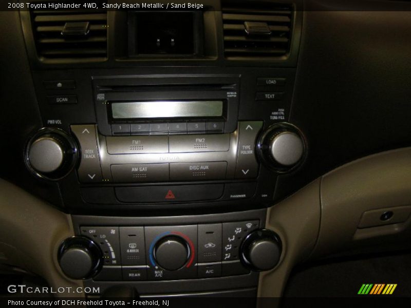 Sandy Beach Metallic / Sand Beige 2008 Toyota Highlander 4WD