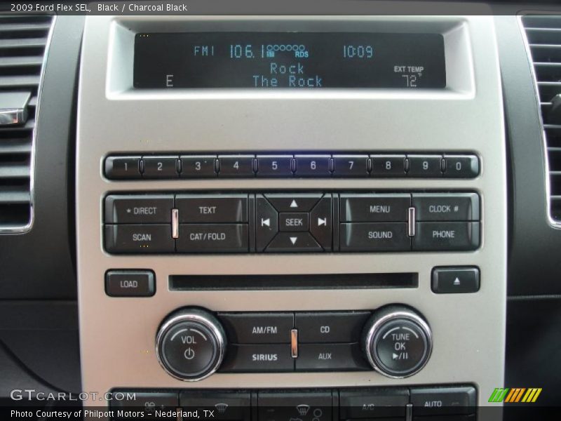 Black / Charcoal Black 2009 Ford Flex SEL