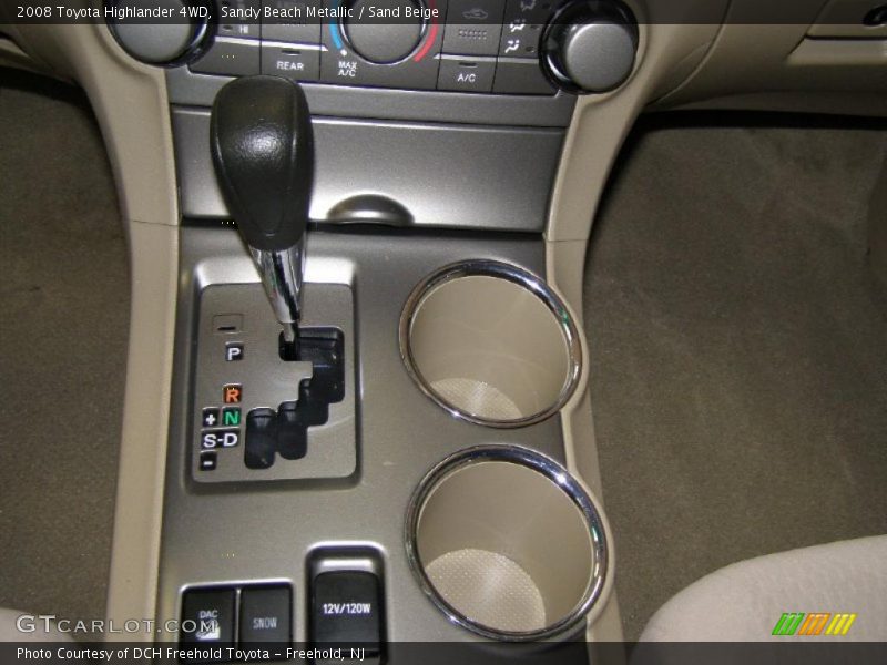 Sandy Beach Metallic / Sand Beige 2008 Toyota Highlander 4WD