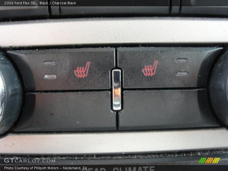 Black / Charcoal Black 2009 Ford Flex SEL