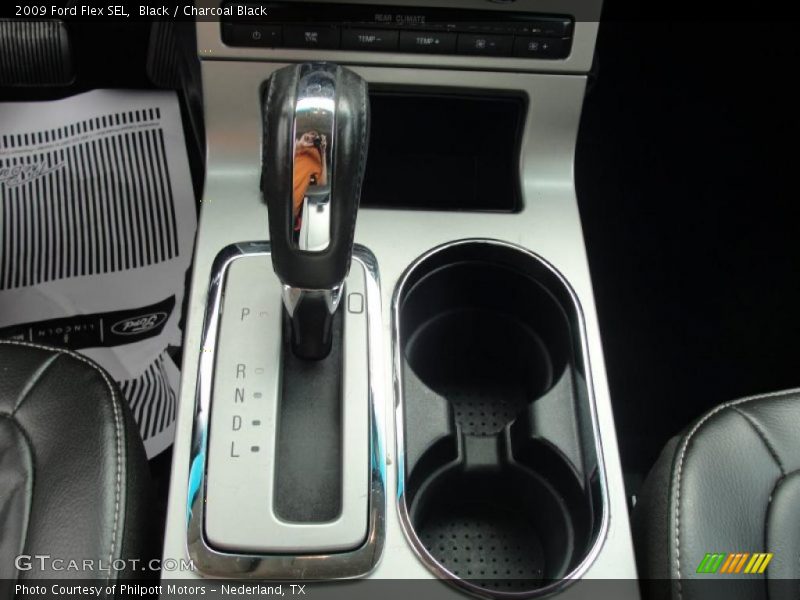 Black / Charcoal Black 2009 Ford Flex SEL